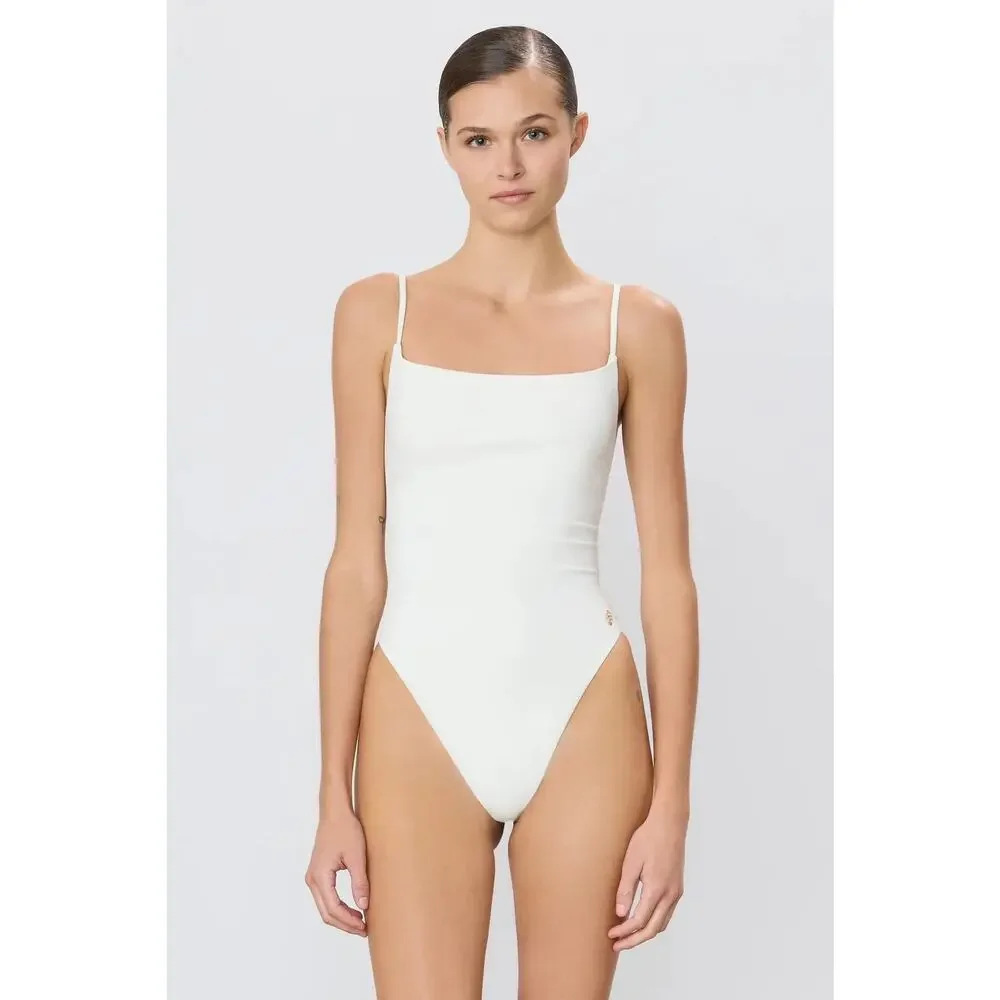 Eterne Grace One Piece Swimsuit Ivory Small